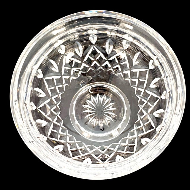 Waterford Lismore Ftb6 Footed Crystal Bowl 6", Gothic Mark, Ireland For Sale In San Francisco - Image 6 of 9