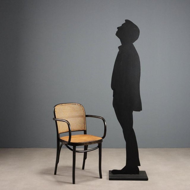 Thonet-Style Chair with Beech Wood Frame For Sale - Image 3 of 11