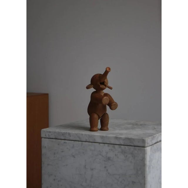 Oak Elephant Toy by Kay Bojesen, 1950s, Denmark For Sale - Image 11 of 12