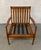 Mid-Century Modern Sculptural Walnut Lounge Chair For Sale - Image 11 of 15
