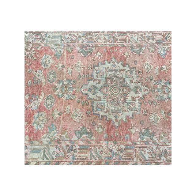 1960s Vintage Old Persian Bakhtiari Area Rug 5x10 For Sale - Image 11 of 11