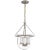 Chapman & Myers for Visual Comfort Signature Country Medium Bell Jar Lantern in Polished Nickel For Sale