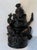 Indian Late 20th Century Tibetan Buddhist Ganapati, Lord Ganesh Solid Mahogany Hand-Carved Statue For Sale - Image 3 of 12