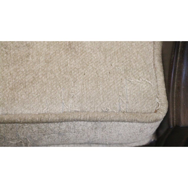 Modern Style Wood Arm Chair For Sale - Image 4 of 7