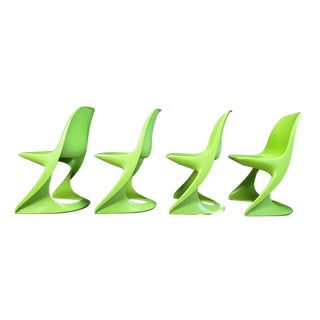 Casalino Dining Chairs by Alexander Begge for Casala, 1970s, Set of 4 For Sale