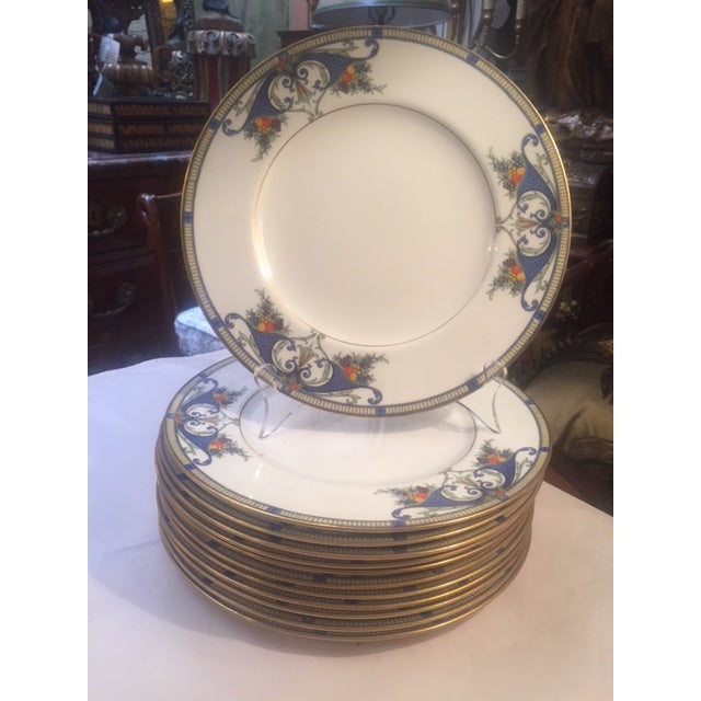 Royal Worcester Porcelain Dinner Plates Set of 12 Chairish