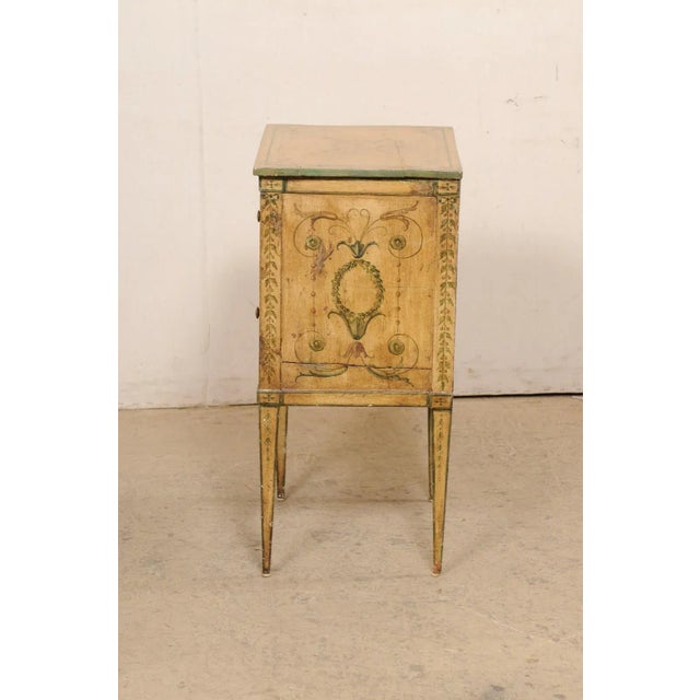 Painted Italian Side Chest, 19th Century For Sale - Image 4 of 10