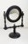 A wonderful adjustable tabletop shaving mirror featuring stunning turned spindle details, reminiscent of the Victorian...