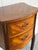 Wood Rosewood and Teak 2-Drawer Entry Table With Cabriole Legs Denmark Mid-Century Modern 1960s For Sale - Image 7 of 9