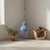 Turkish Handmade Ceramic Grand Shah Jar (60cm) Blue and White Imperial Medallion Semse Pattern Floor Vase For Sale - Image 3 of 7