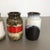 1970s Vintage Pottery Fat Lava 231-15 Vases from Scheurich, Germany, 1970s, Set of 4 For Sale - Image 5 of 16