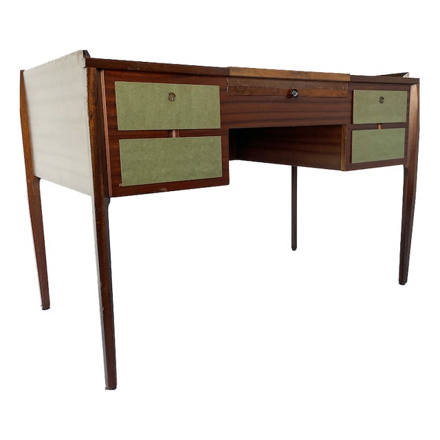 Desk with Drawers, 1950 For Sale