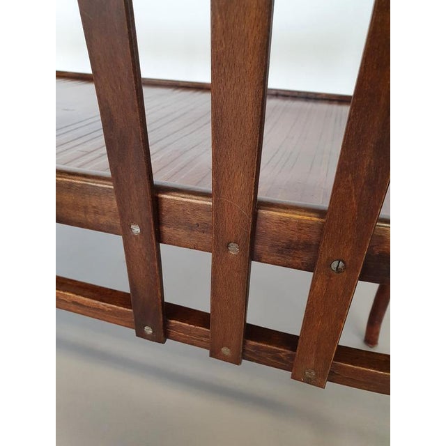 Vintage Bench in Wood For Sale - Image 15 of 16