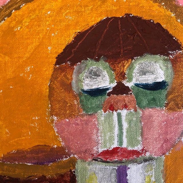 Modern Vincent Bennett, Evening In, 1980s, Oil on Canvas Board For Sale - Image 3 of 5