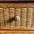 2000 - 2009 Vintage Bamboo and Wicker Chest of Drawers For Sale - Image 5 of 18