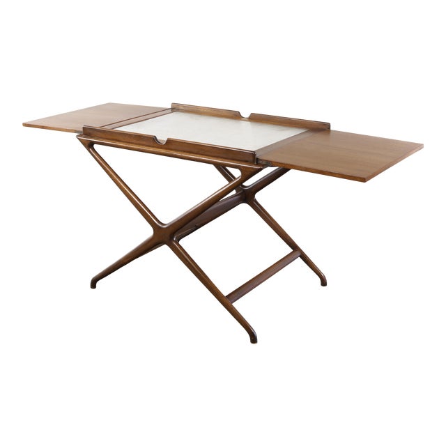 Stunning Bar Cart by Cesare Lacca for Baker Furniture For Sale