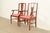 English Baker Furniture Style Federal Inlaid Mahogany Armchairs, Pair For Sale - Image 3 of 14