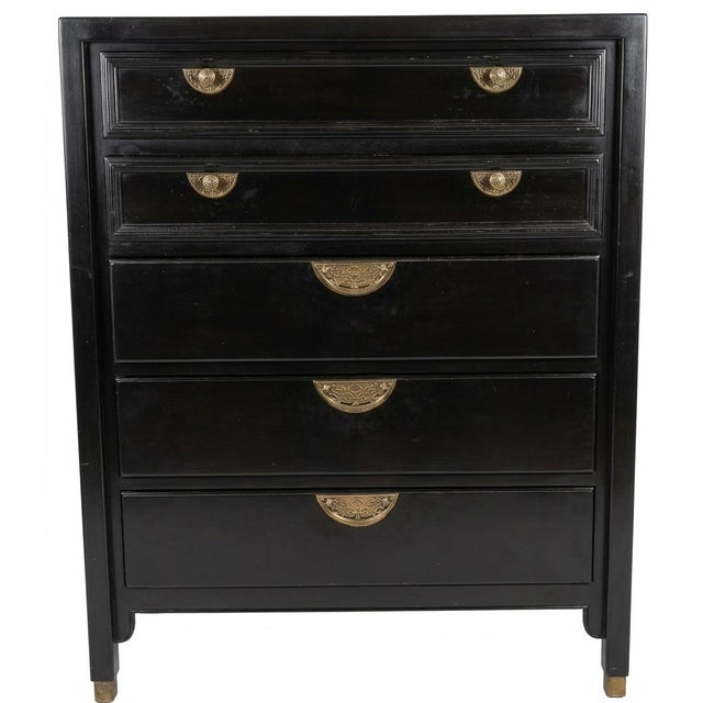 French Provincial Vintage Century Furniture of Distinction — 4-Piece Bedroom Set For Sale - Image 3 of 7