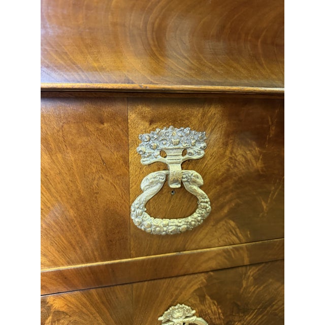 Restoration Walnut Chest of Drawers For Sale - Image 9 of 11