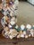 2020s Custom Coastal Seashell Wall Mirror With Coral & Mixed Shell Mosaic Frame For Sale - Image 5 of 12
