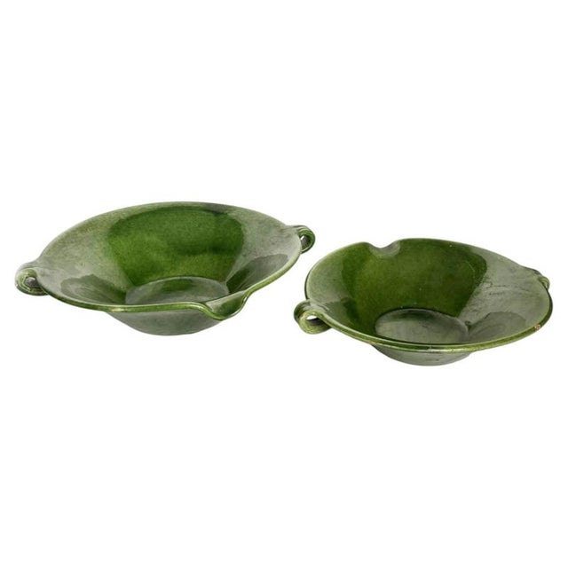 Glazed Ceramic Bowls, France, 1960s, Set of 2 For Sale - Image 14 of 14