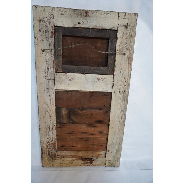 French Louis XVI Style Painted Console & Mirror From Mla For Sale - Image 13 of 14
