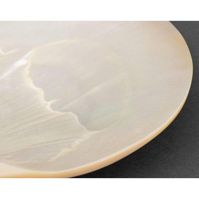 White Late 20th Century Mother-of-Pearl Assembled Caviar Service - 9 pcs For Sale - Image 8 of 15