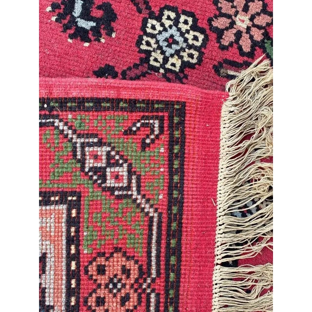 Vintage Tunisian Kairouan Rug, 1980s For Sale - Image 12 of 13