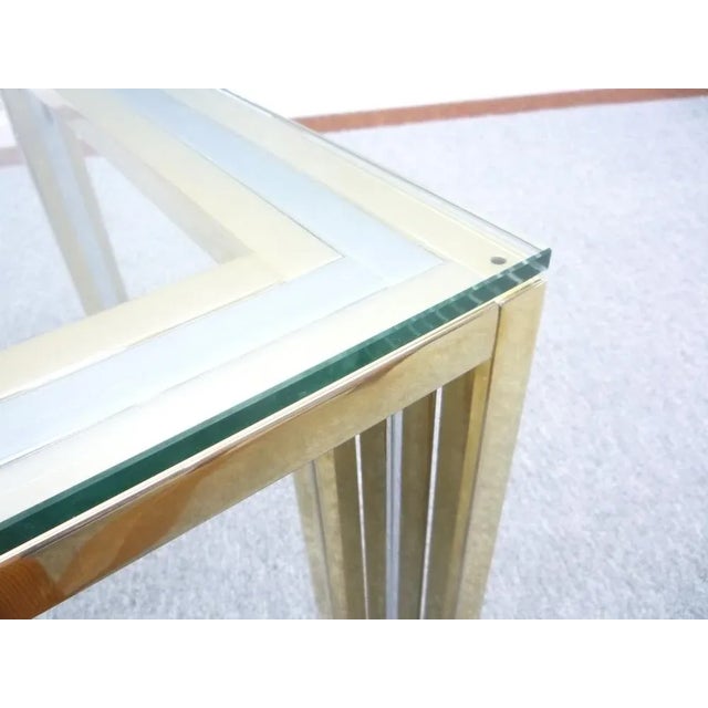 Metal Regency Coffee Table, Italy, 1970s For Sale - Image 7 of 9