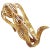 18k Yellow Vintage Diamond and Ruby Basset Hound Dog Brooch Pin by H. Stern. Details: Metal: 18k Yellow Gold Measurements:...