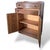 Vintage Arts and Crafts Oak Pantry Cabinet with Drawers, 1950s For Sale - Image 9 of 10