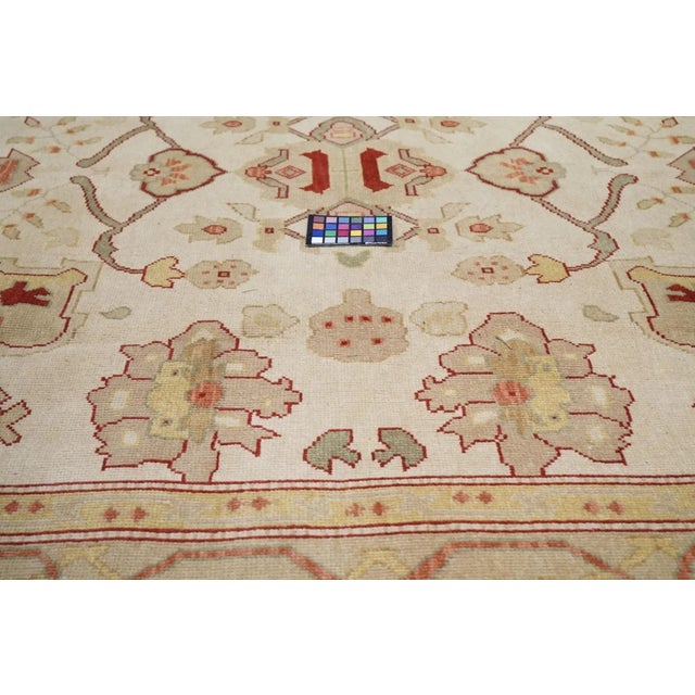 Oushak Rug 9' X 12' For Sale - Image 10 of 11