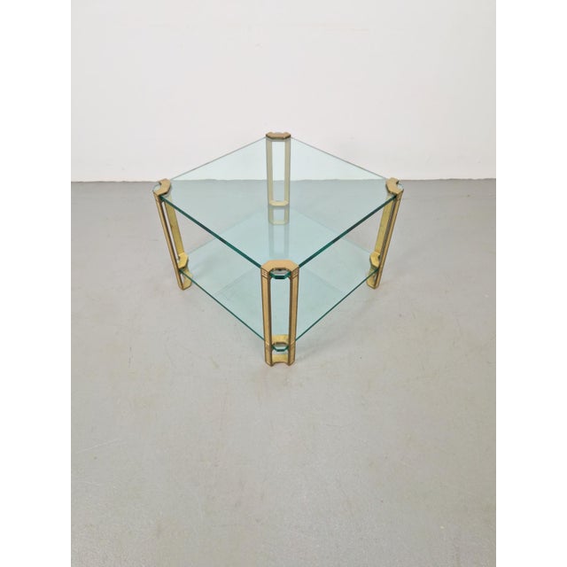 Coffee table with double glass t24 design by peter ghyczy, 1970s designer: peter ghyczy producer: ghyczy model: t24...