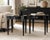 A striking matching pair of vintage Weiman Heirloom end tables featuring elegant Regency-inspired styling, sculptural...