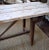 Antique French Bleached Top Farm Table For Sale - Image 4 of 5