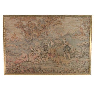French Garden Tapestry For Sale