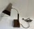 Very nice brown Tensor gooseneck desk lamp!