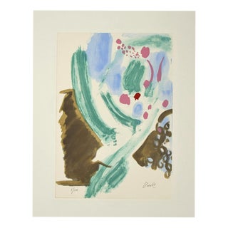 Gastone Breddo, Composition, 1970s, Lithograph For Sale