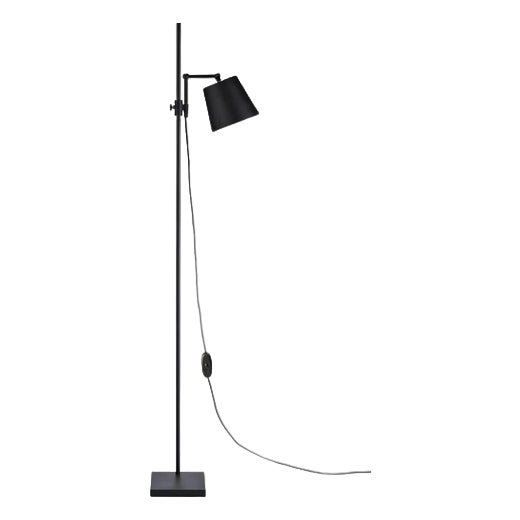 Anatomy Design 2010 Black Steel Lab Floor Lamp by Joe Colombo for Karakter For Sale