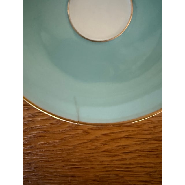 Ceramic 1960s Richard Ginori Set of 6 Espresso Cups and 7 Saucers Multicolor - 13pcs For Sale - Image 7 of 10