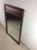 Mid Century Modern Wall Mirror With Beveled Frame & Walnut Inlay For Sale - Image 12 of 12