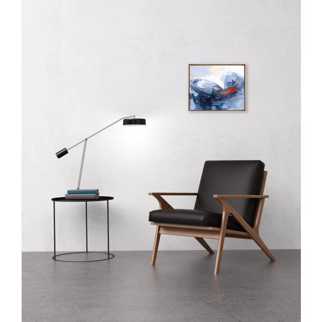 Wood "Flying Oxide" Contemporary Abstract Expressionist Acrylic Painting by Paul Kirley, Framed For Sale - Image 7 of 9