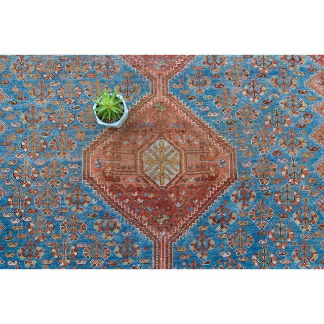 Contemporary 1900s Antique Medallion Hand-Knotted Rug For Sale - Image 3 of 11