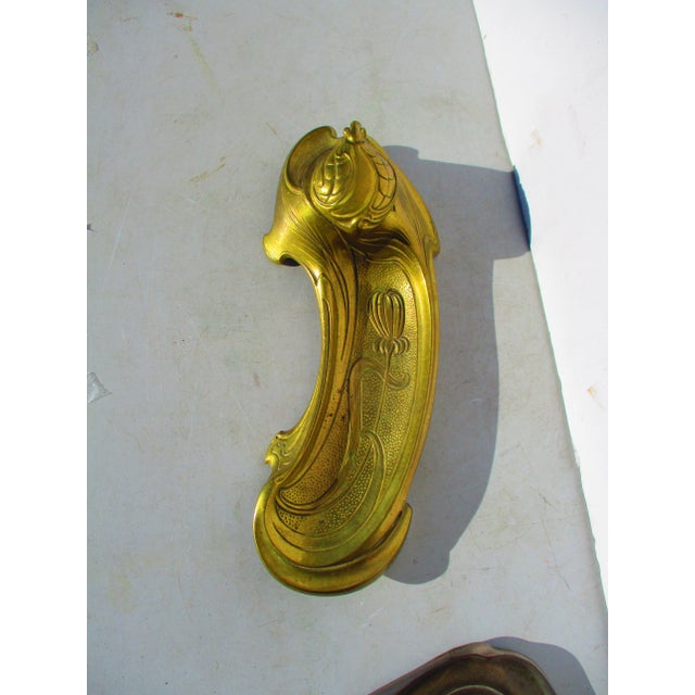 19th Century French Art Nouveau Desk Tray For Sale In New York - Image 6 of 7