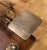 English Early 20th Century English Brass Postal Scale With Weights on Oak Base For Sale - Image 3 of 9
