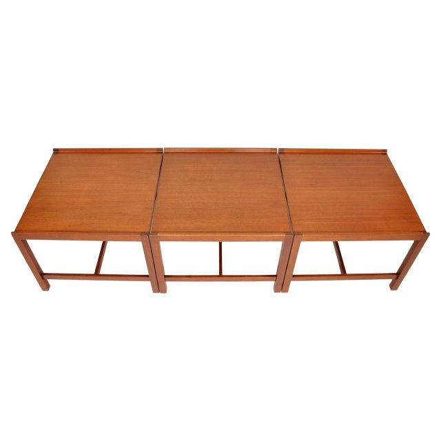 Teak Side Table or Bench by Brode Blindheim, 3 Available For Sale In Miami - Image 6 of 9