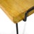 Coffee Mid 20th Century Wood Bench / Table with Iron Legs For Sale - Image 8 of 10