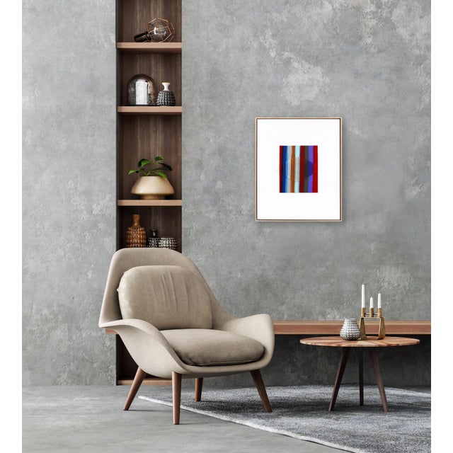 White Through This Window, Thin Rivers Original Artwork by Raul De La Torre For Sale - Image 8 of 10