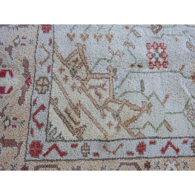 Early 20th Century Oushak Rug For Sale - Image 4 of 11