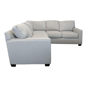 Pottery Barn Buchanan Fabric Sectional Sofa - Modern L-Shaped Couch